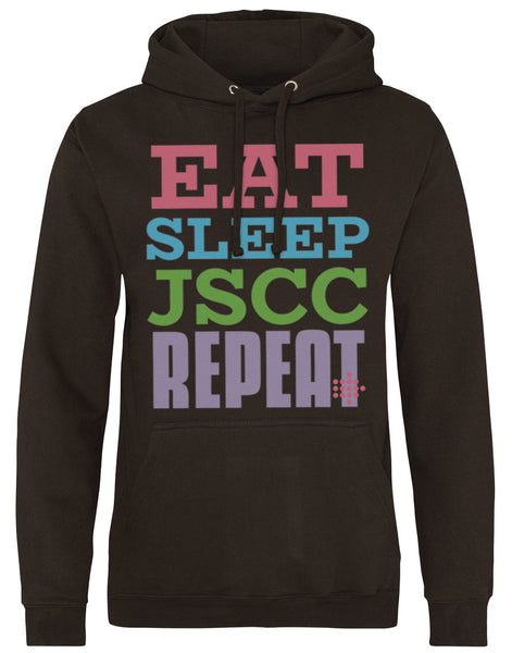 Eat, Sleep, JSCC, Repeat Adult Hoodie