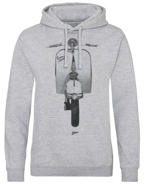 Italian Scooter Dot Print Hoodie