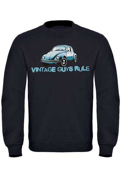 Vintage Guys Rule Beetle Sweatshirt