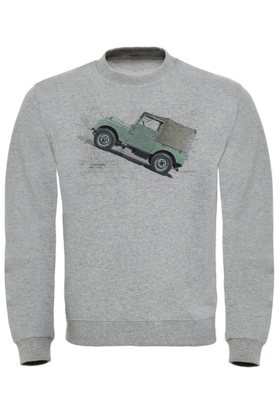 Series 1 Map Print Sweatshirt