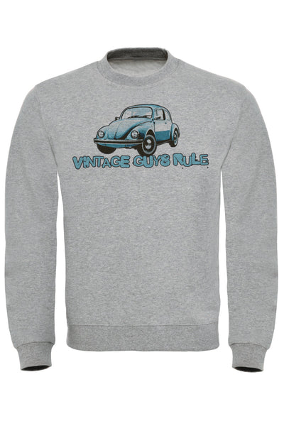 Vintage Guys Rule Beetle Sweatshirt