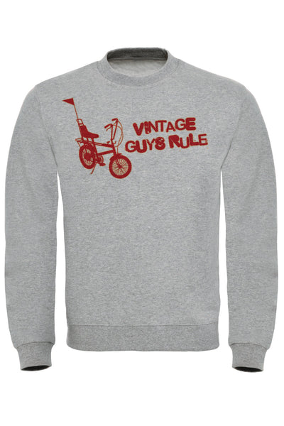 Vintage Guys Rule Chopper Sweatshirt
