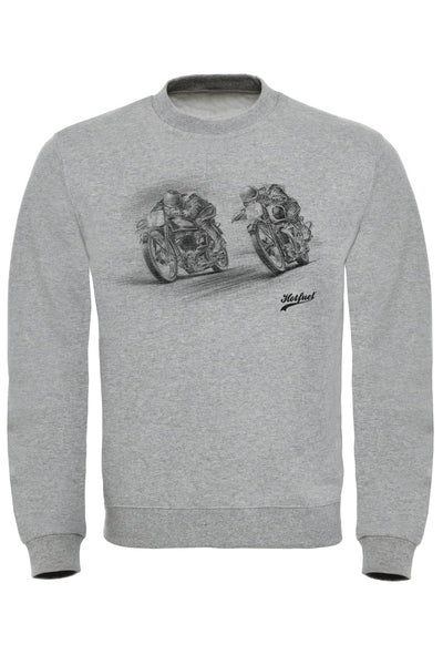 Norton v Triumph Race Print Sweatshirt