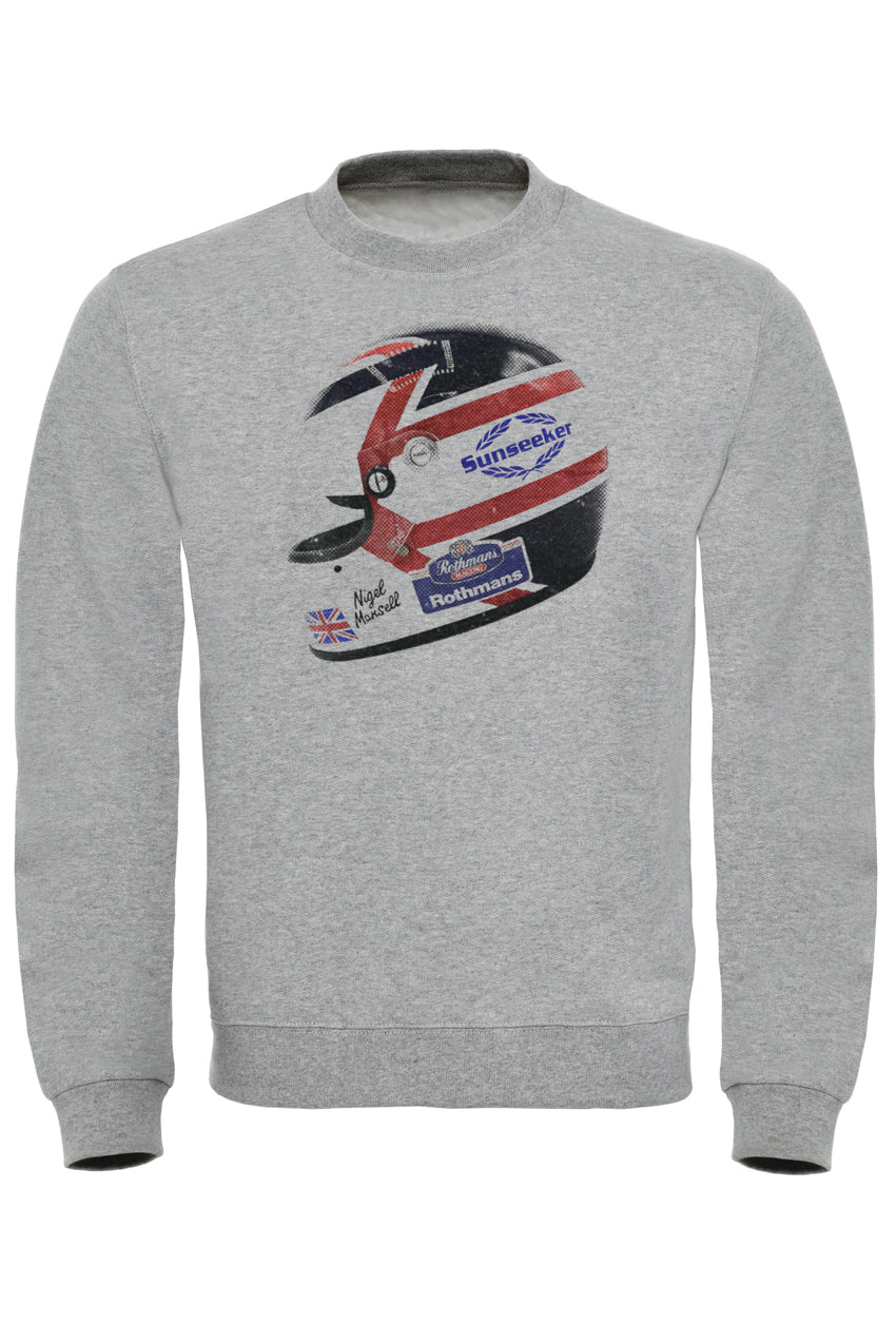 Mansell Drivers Helmet Sweatshirt