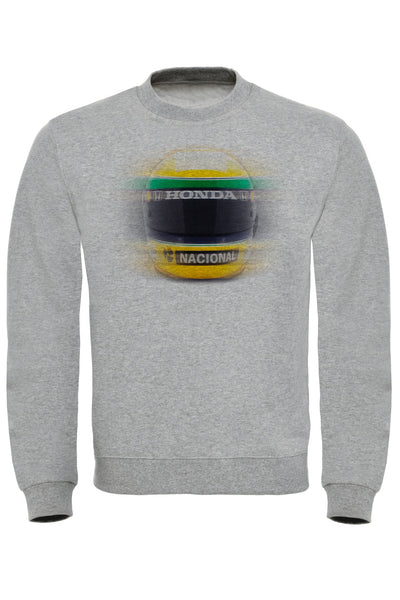 Senna Race Helmet Sweatshirt