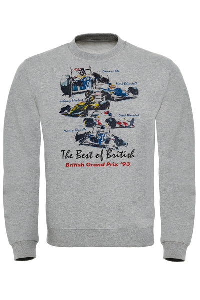 British Grand Prix 93 Best of British Sweatshirt