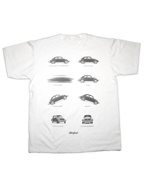 Beetle Actions Print T Shirt