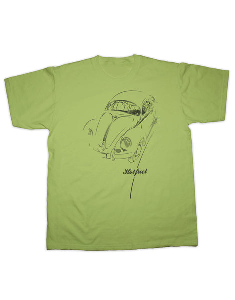 Beetle Driving Print T Shirt