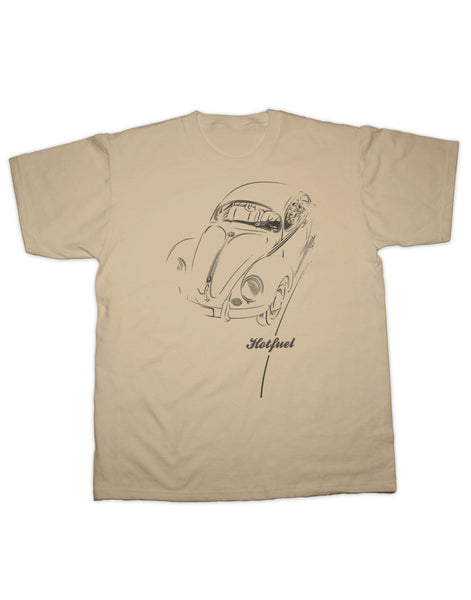Beetle Driving Print T Shirt