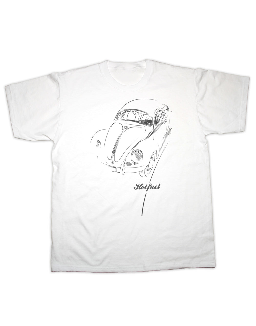 Beetle Driving Print T Shirt