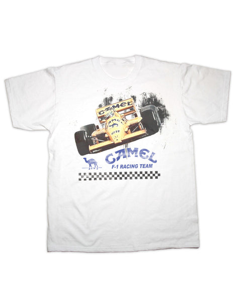 Camel F1 Racing Team Print T Shirt