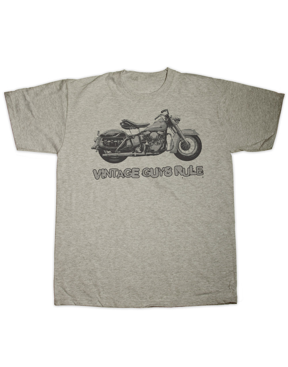 Vintage Guys Rule Biker T Shirt