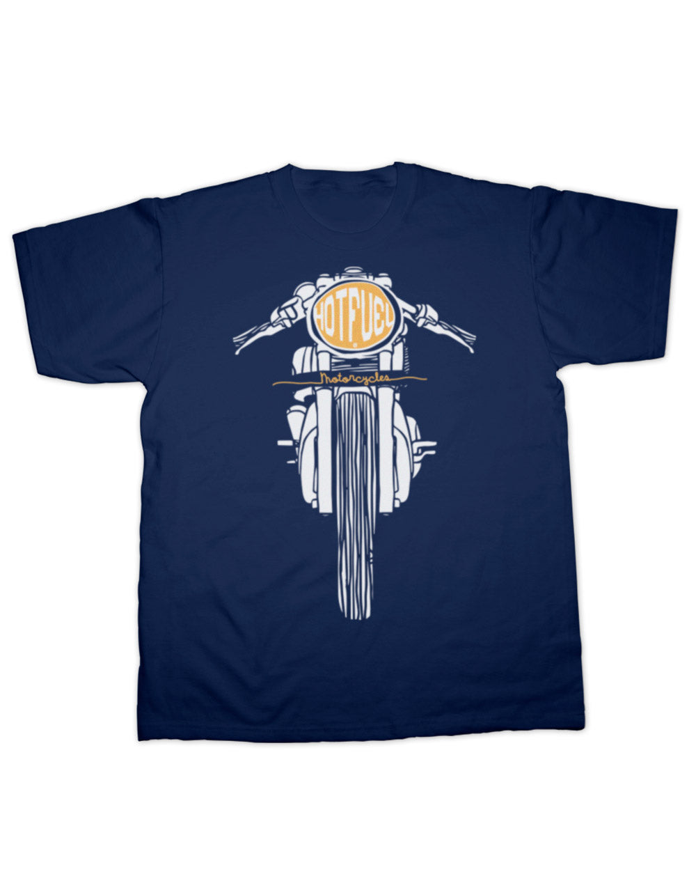 Hotfuel Cafe Racer Headlight T Shirt