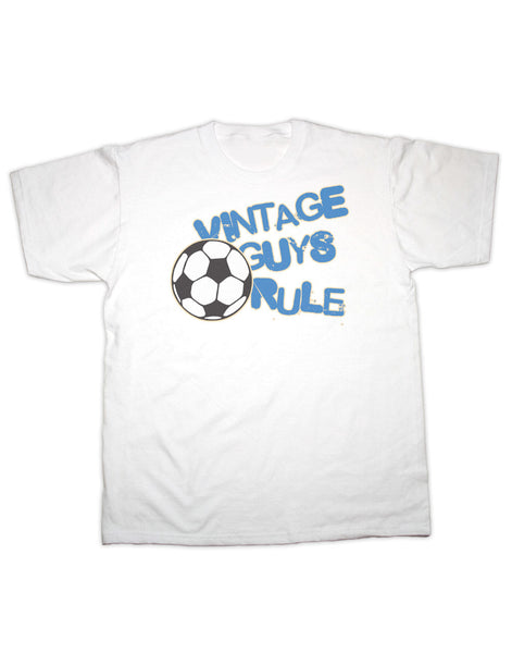 Vintage Guys Rule Football T Shirt
