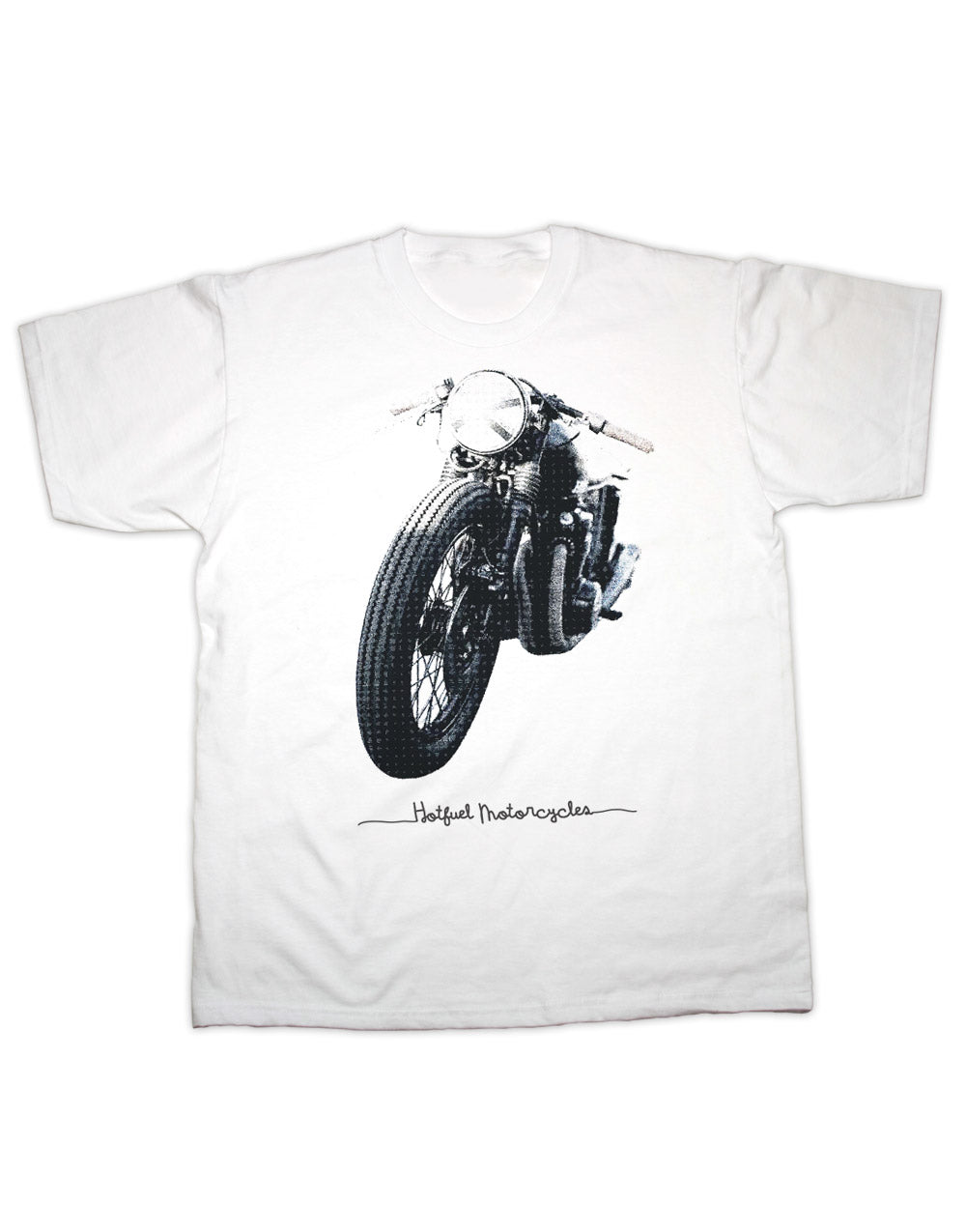 Hotfuel Cafe Racer Halftone T Shirt