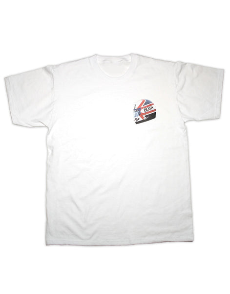 Mansell Race Helmet Print T Shirt
