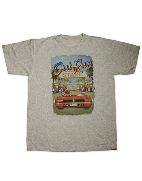Out Run Retro T Shirt