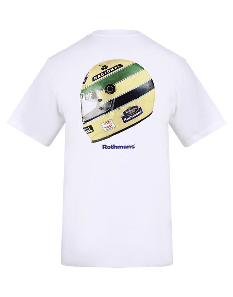 Rothmans Senna Drivers Helmet T Shirt