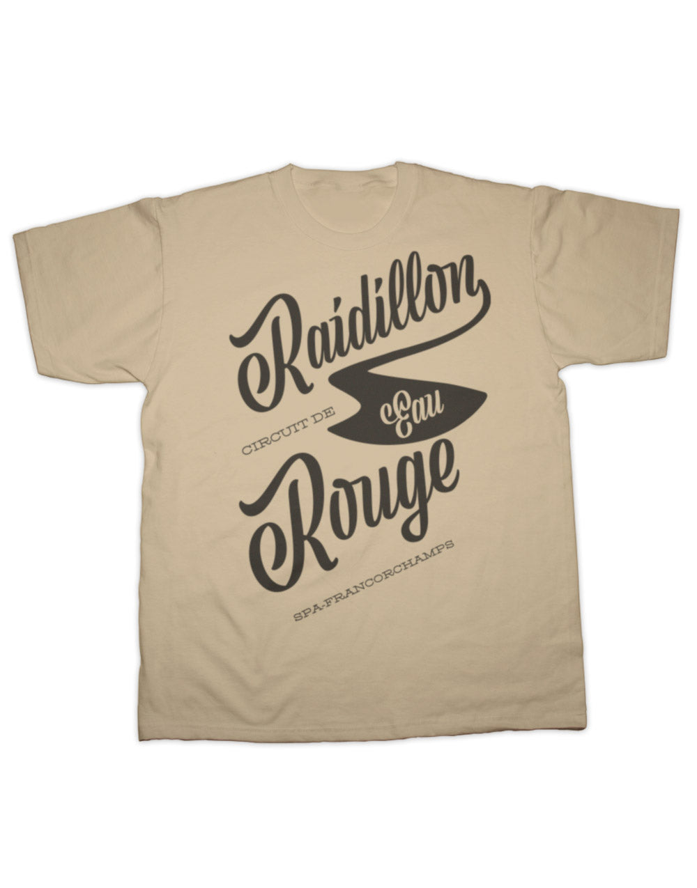 Raidillon Eau Rouge F1 Print T Shirt