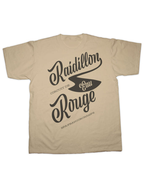 Raidillon Eau Rouge F1 Print T Shirt