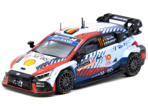 Hyundai i20 N Rally1 Hybrid T.Neuville/M.Wydaeghe Rallye Monte Carlo 1:64 Scale Tarmac Works Diecast Model