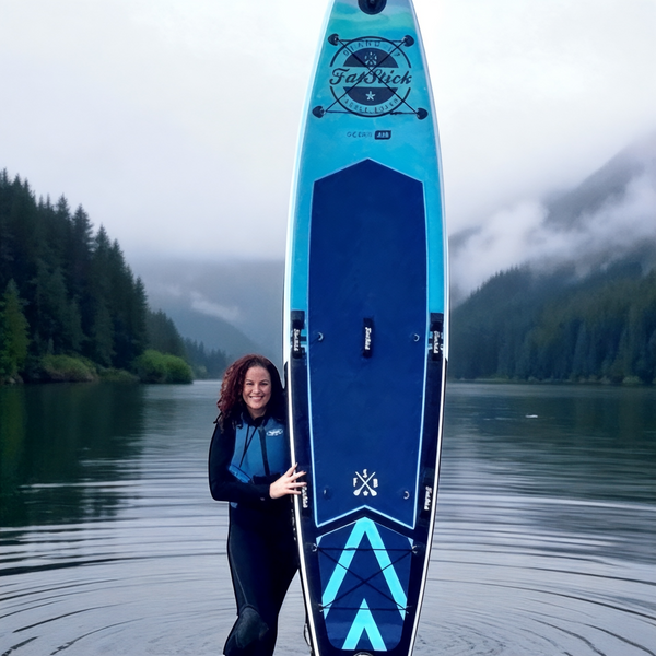 FatStick 12'6 Inflatable Touring Paddle Board SUP Package | With Seat