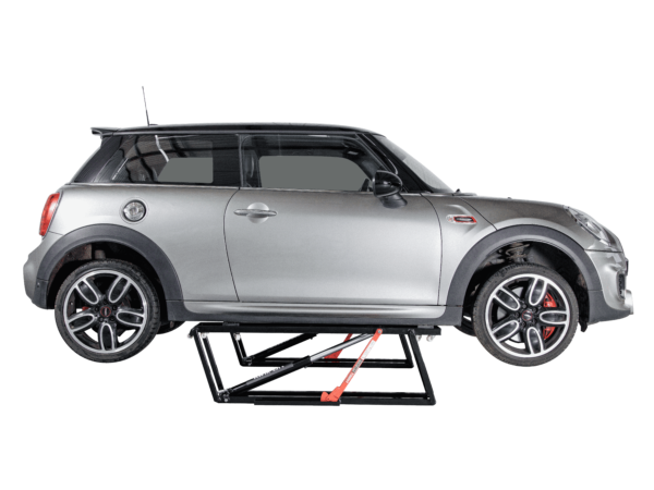 Automotive Vehicle Portable Powered Car Vehicle Lift with 2500kg lift capacity / jacking lifting point range of 835mm to 1432mm / DC12V motor