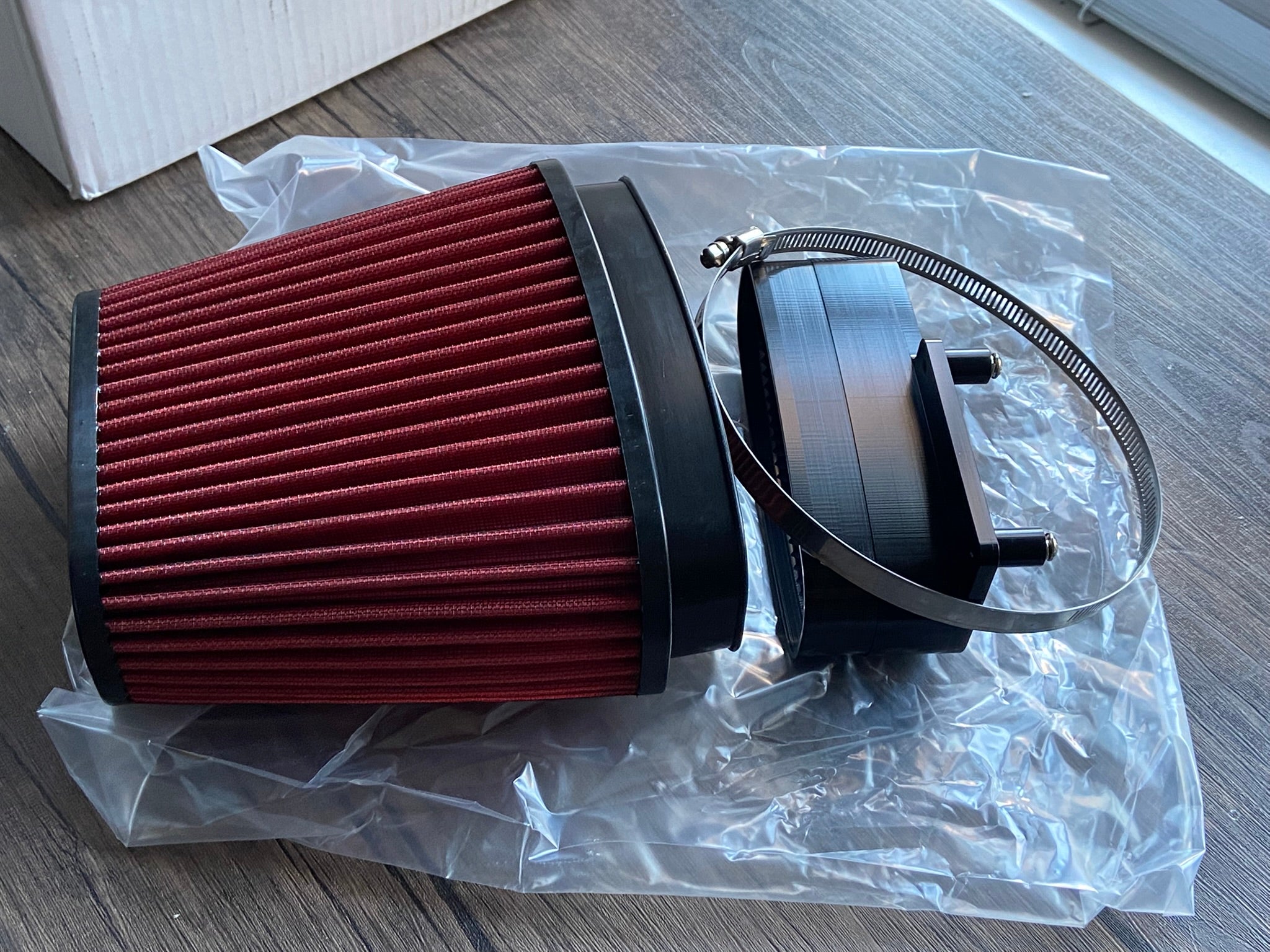 Air Filter Intake System Induction Kit for Porsche 987 987.1 987C Cayman & Boxster 2.7 / S 3.4 incl. Adapter