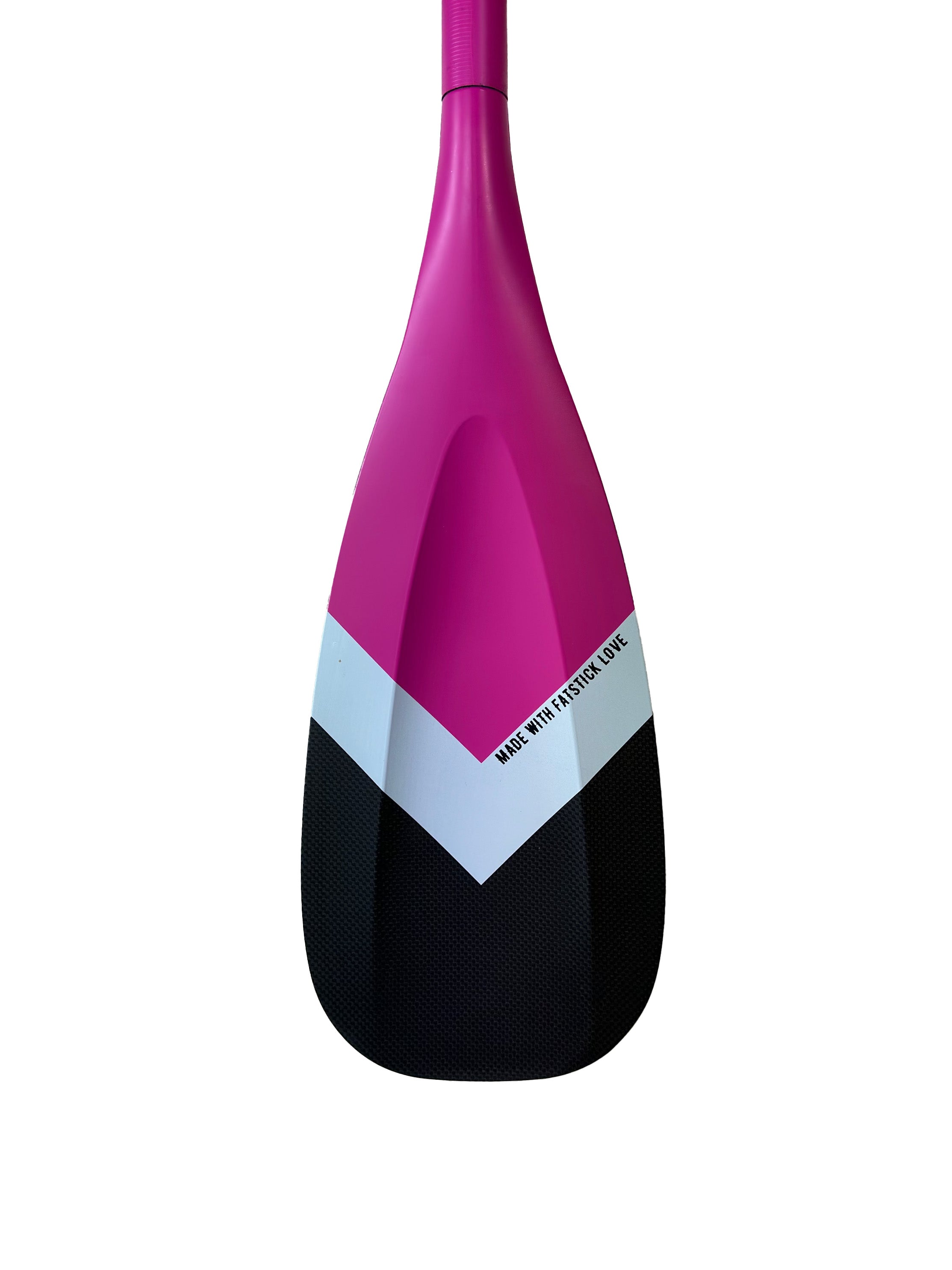 FREE BAG | 3 Piece Full Carbon Paddle Board Paddle - Blue/Pink/Black