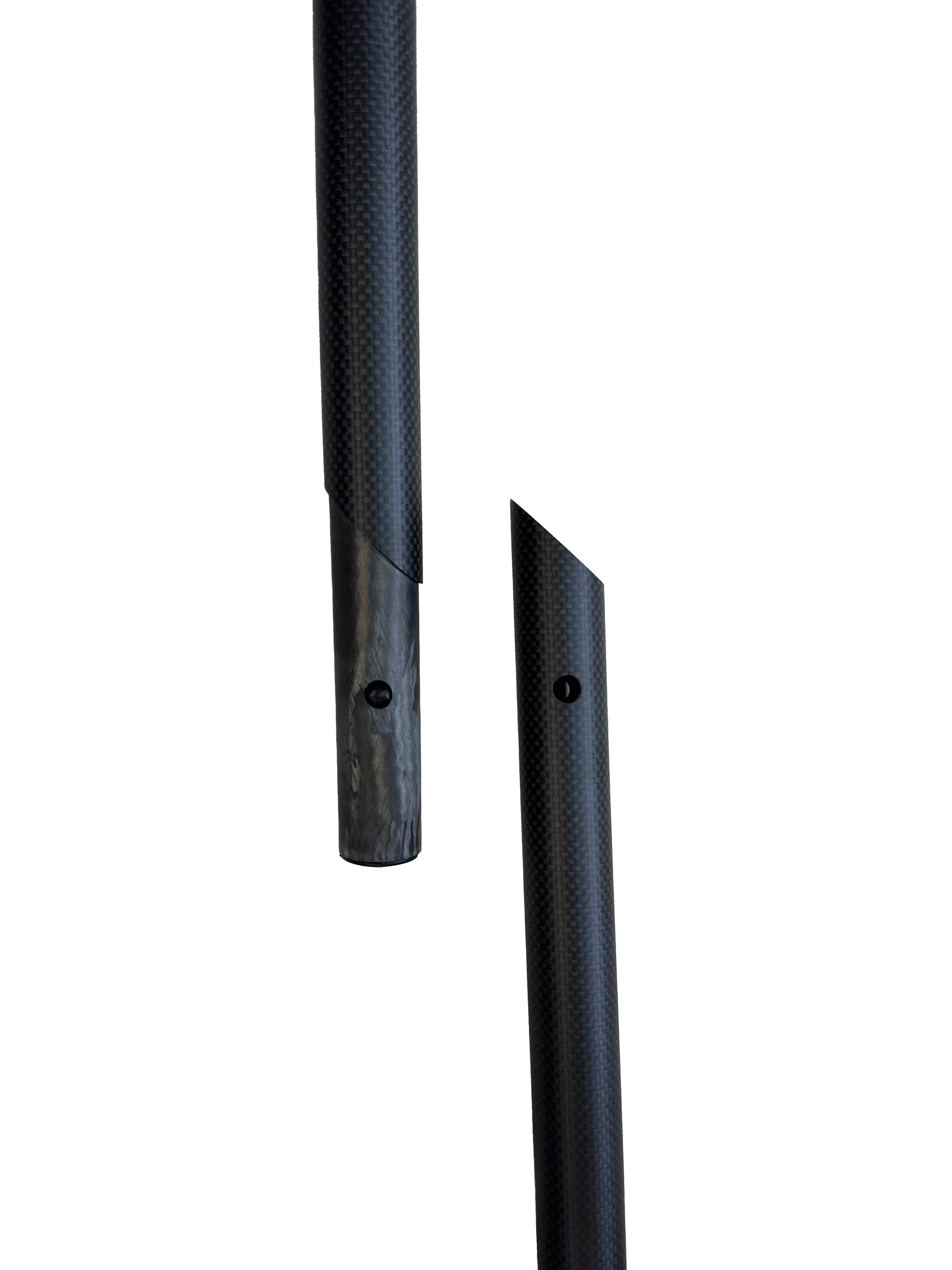 FREE BAG | 3 Piece Full Carbon Paddle Board Paddle - Blue/Pink/Black