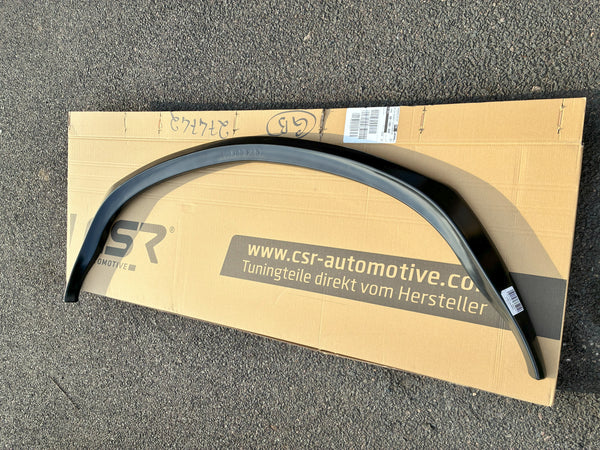 CSR-A Porsche 986 Boxster 1996 -2002 Front Bumper Splitter Valance Spoiler Black ABS Ready to Fit or Paintable