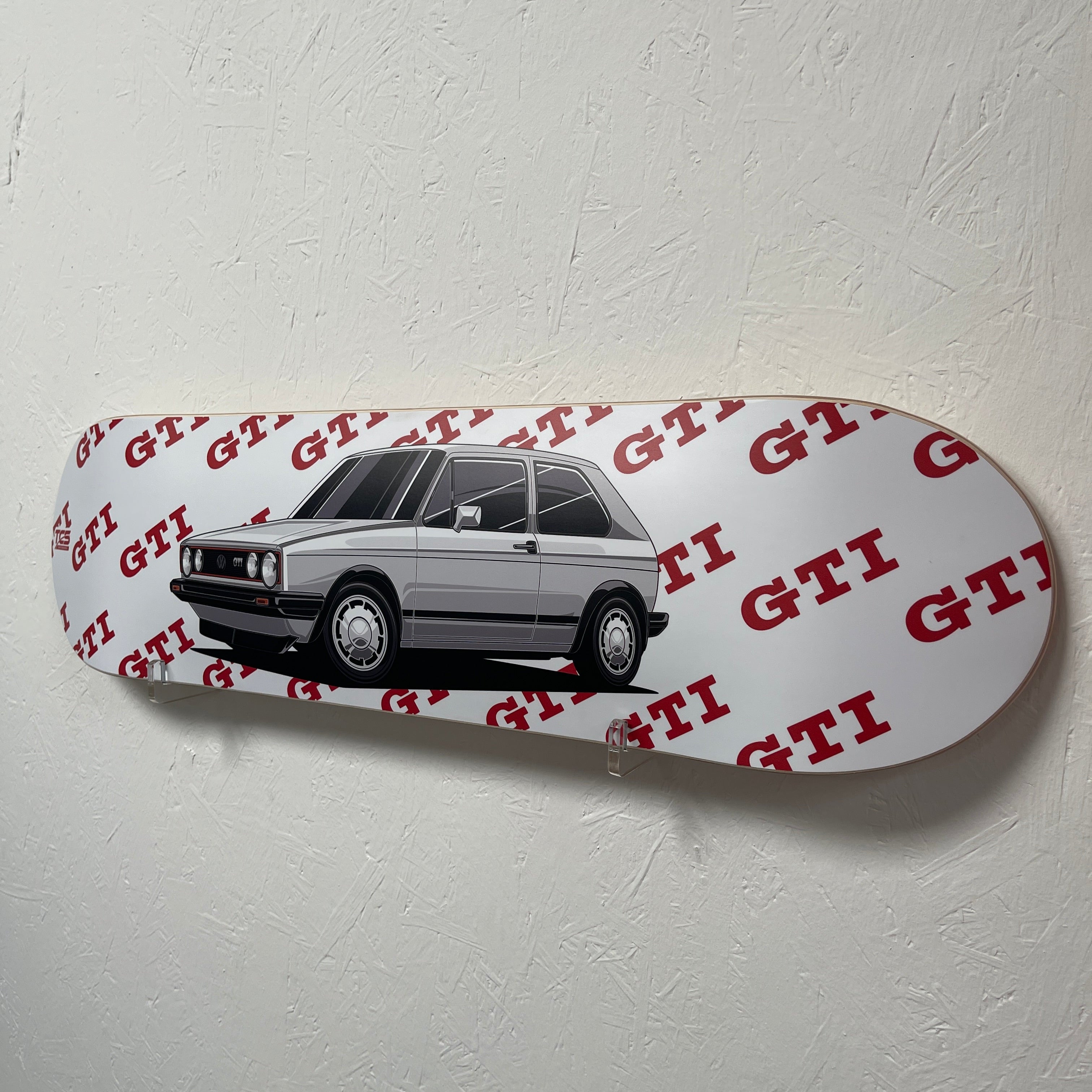 VW Golf (Mk1) GTI Skate Deck Wall Art