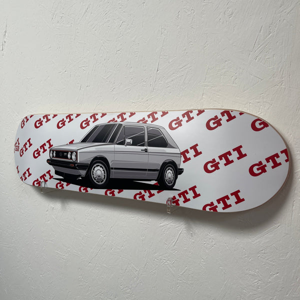 VW Golf (Mk1) GTI Skate Deck Wall Art