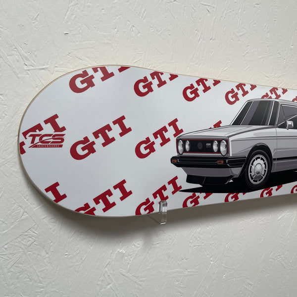 VW Golf (Mk1) GTI Skate Deck Wall Art