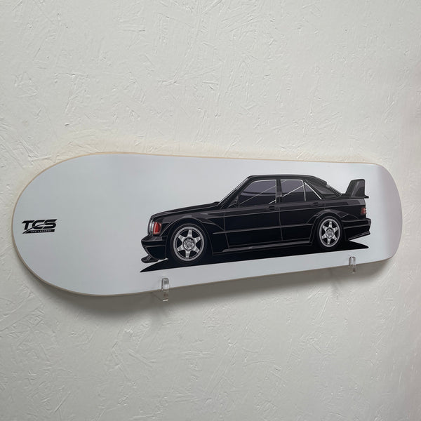 Mercedes-Benz 190E Skate Deck Wall Art