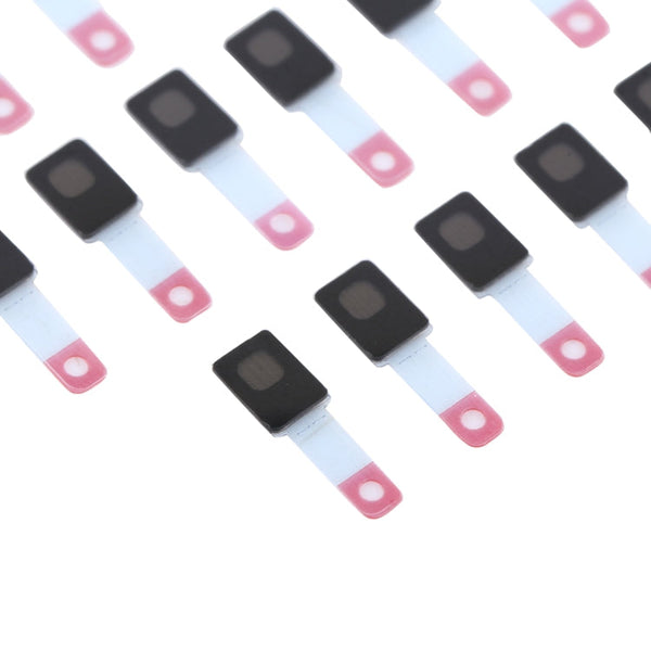 100 PCS Microphone Back Sticker for iPhone 12/12 Pro, For iPhone 12