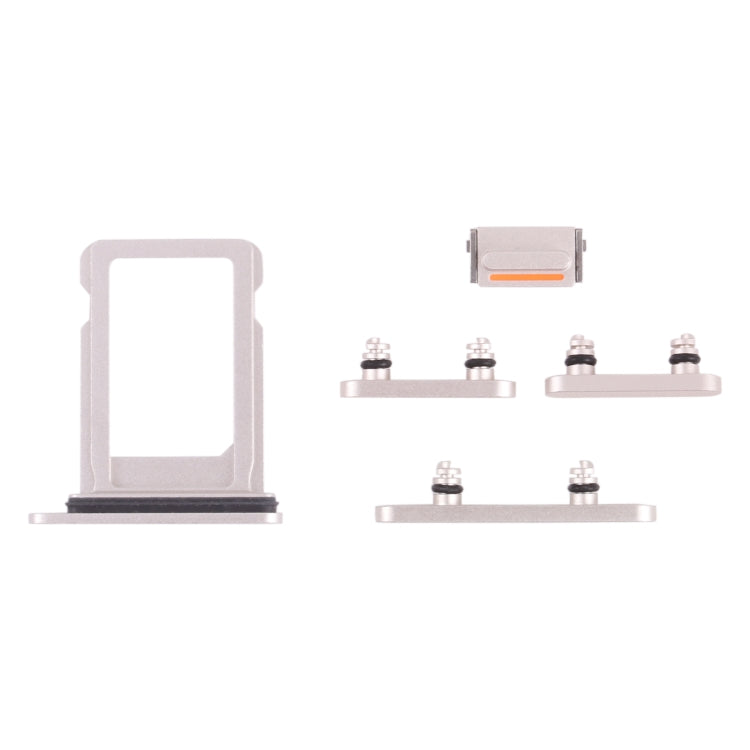 SIM Card Tray + Side Keys for iPhone 13(Starlight), For iPhone 13