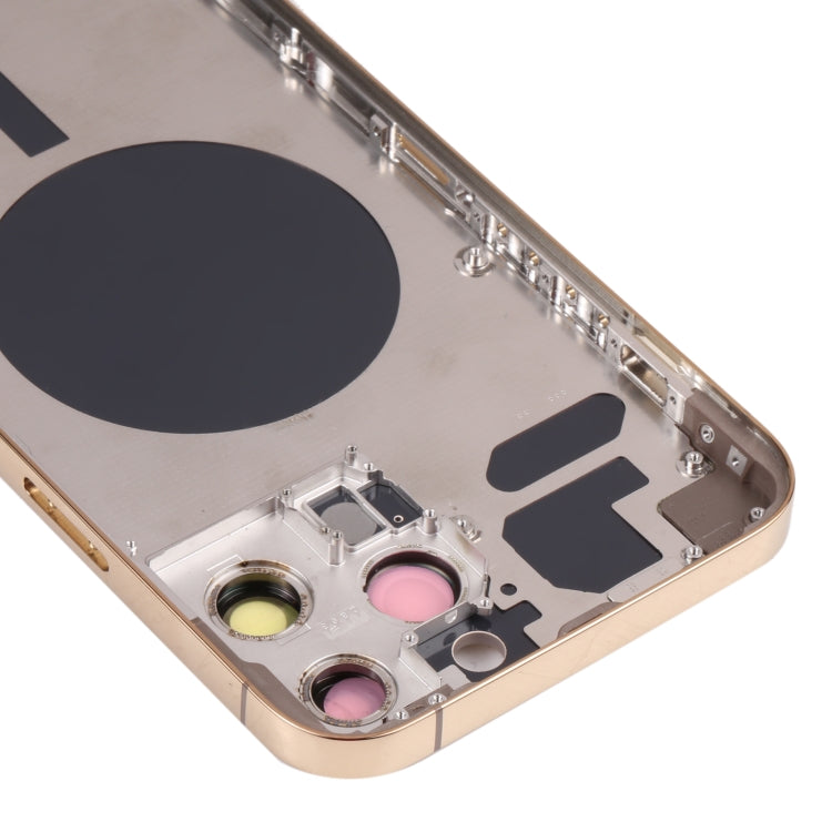 Back Housing Cover with SIM Card Tray & Side  Keys & Camera Lens for iPhone 13 Pro Max