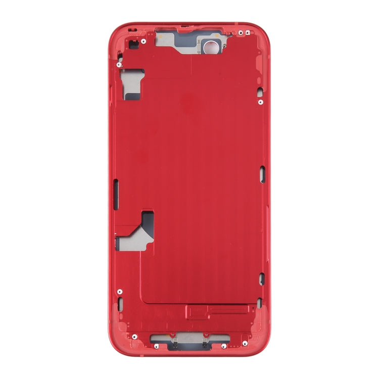 For iPhone 14 Battery Back Cover with Middle Frame / Side Keys