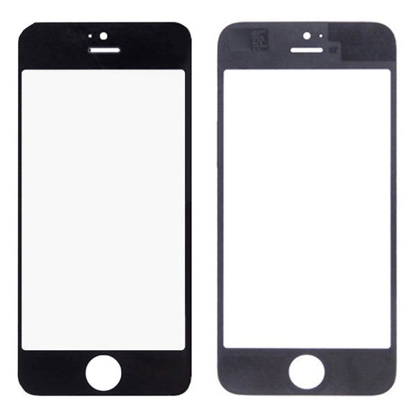 5 PCS Black + 5 PCS White for iPhone 5 & 5S Front Screen Outer Glass Lens, 5 Black 5 White for i5 & 5S