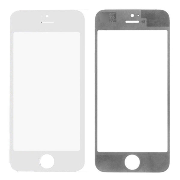5 PCS Black + 5 PCS White for iPhone 5 & 5S Front Screen Outer Glass Lens, 5 Black 5 White for i5 & 5S