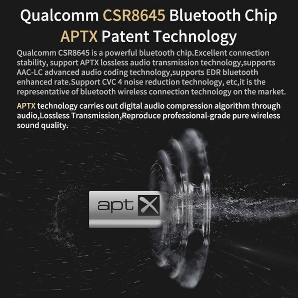 KZ Waterproof High Fidelity Bluetooth Upgrade Cable for KZ ZSN Earphones