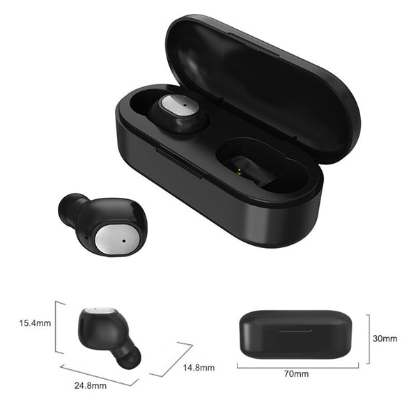 Q2 TWS Bluetooth 5.0 Binaural Stereo Wireless Sports Bluetooth Earphone
