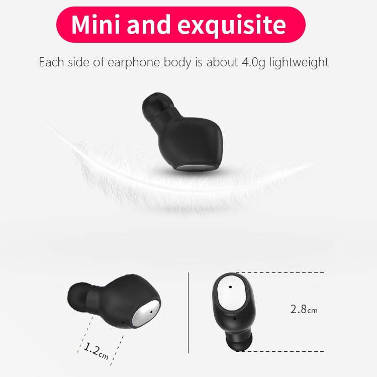 Q2 TWS Bluetooth 5.0 Binaural Stereo Wireless Sports Bluetooth Earphone