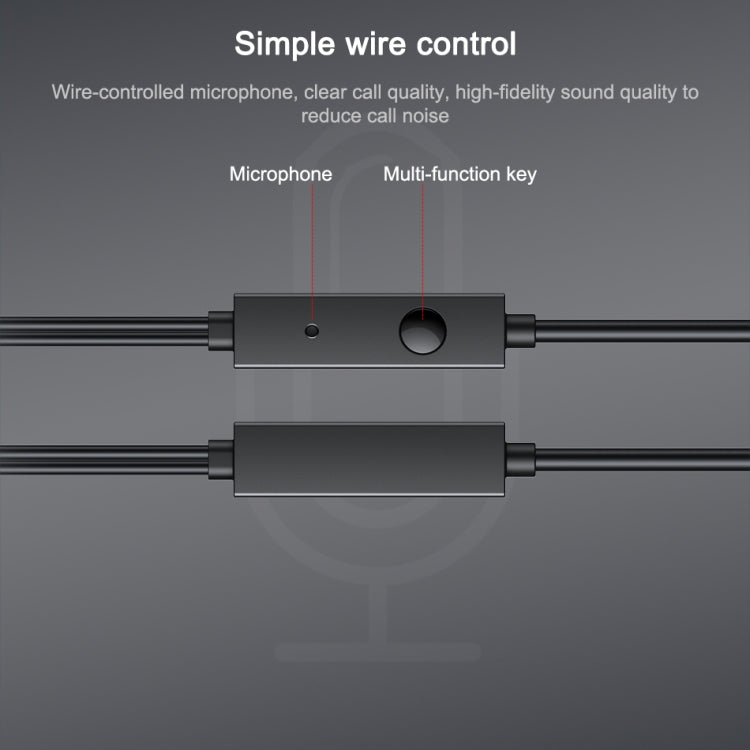 awei PC-6 Mini Stereo In-ear Wired Headset with Microphone