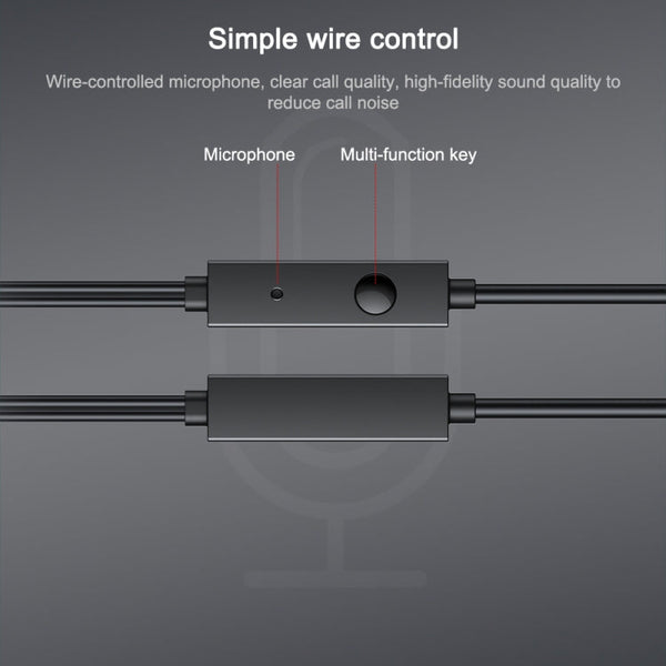 awei PC-6 Mini Stereo In-ear Wired Headset with Microphone