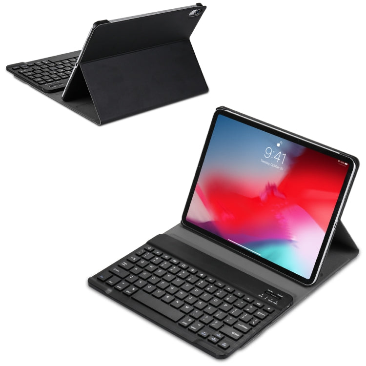 A11 Bluetooth 3.0 Ultra-thin ABS Detachable Bluetooth Keyboard Leather Tablet Case for iPad Air 4 / Air 5 / Pro 11 inch 2022 / 2021 / 2020 / 2018, with Holder, For iPad Air 4 / Air 5 / Pro 11 inch 2022 / 2021 / 2020 / 2018
