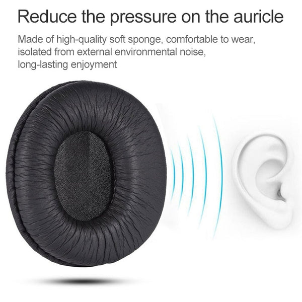 20 PCS For Sony MDR-RF970R / RF960R / RF925R / RF860F / RF985R Earphone Cushion Cover Earmuffs Replacement Earpads with Mesh, For Sony MDR-RF970R (with Mesh)