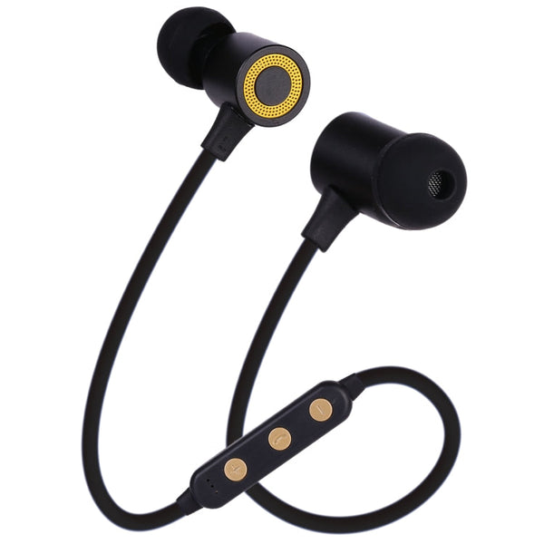 MG-G22 Portable Sports Magnetic Absorption Bluetooth V5.0 Bluetooth Headphones, Support TF Card