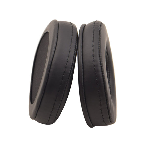 2 PCS For Skullcandy / HESH 2.0 HESH Thickened Earphone Cushion Cover Earmuffs Replacement Earpads with White Thread Sewing(Black)